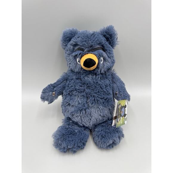 Merry Makers Mother Bruce Grumpy Bear Plush Blue Stuffed Animal 12” - Picture 1 of 11